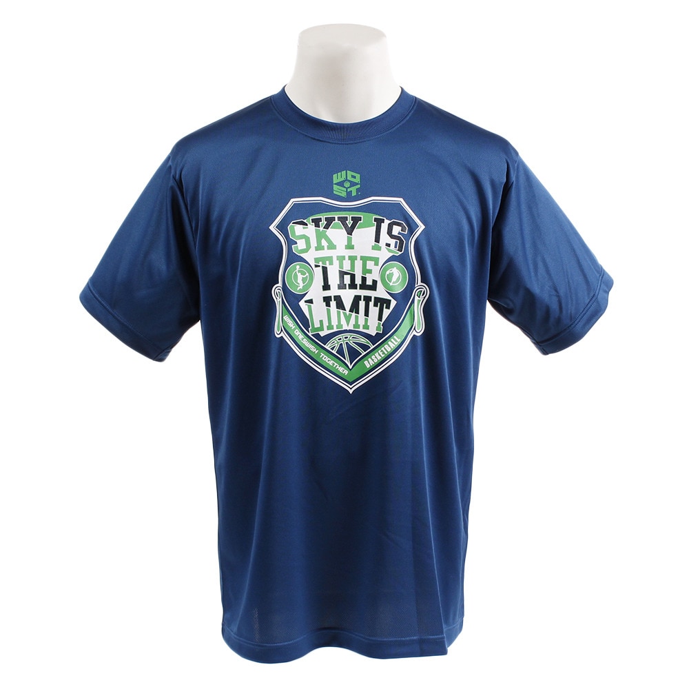 Tシャツ メンズ 半袖 ドライプラス 吸汗速乾 751G9ES1013 BLU 【 バスケットボール ウェア 】