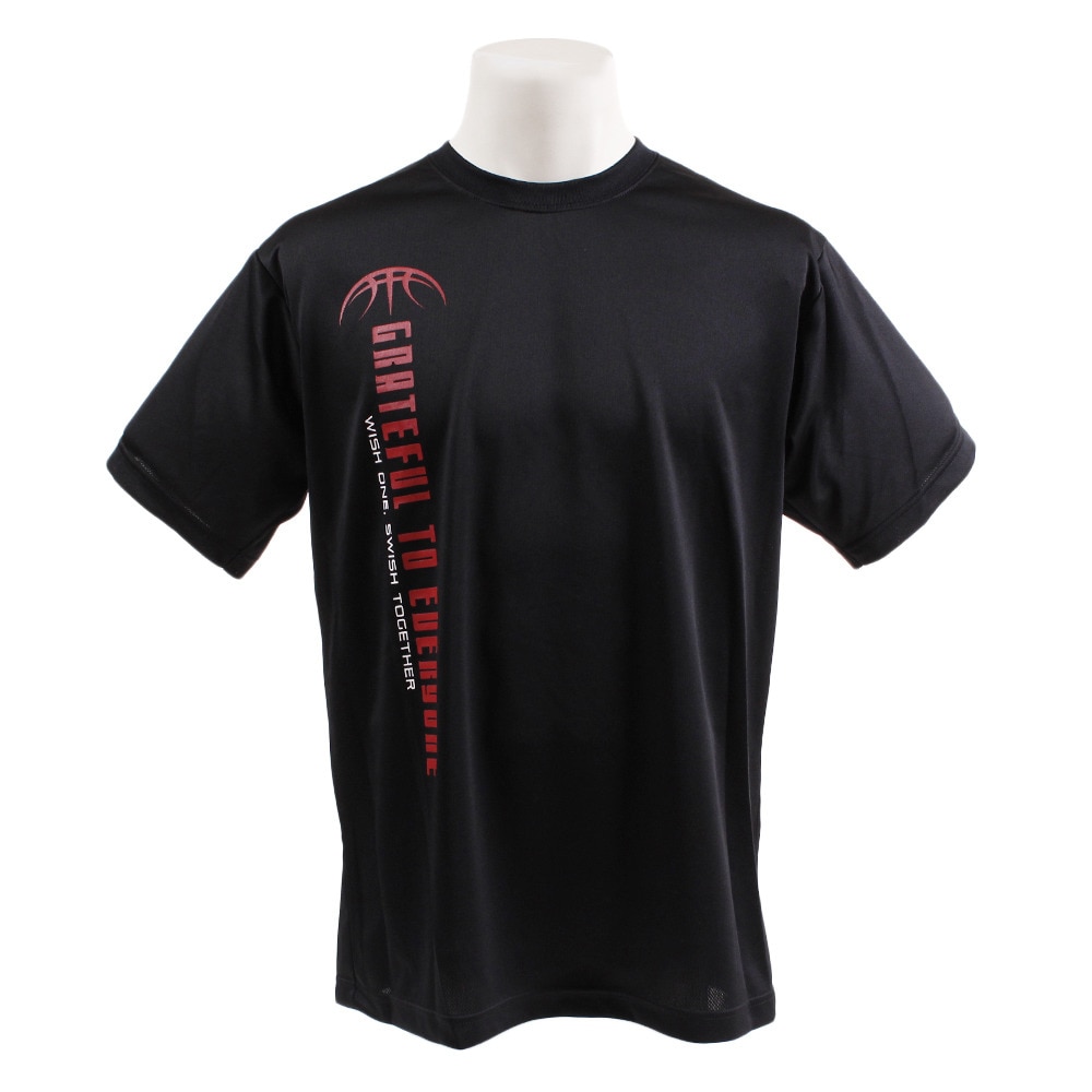 Ｔシャツ メンズ 半袖 ドライプラス 吸汗速乾 751G9ES1020 BLK 【 バスケットボール ウェア 】
