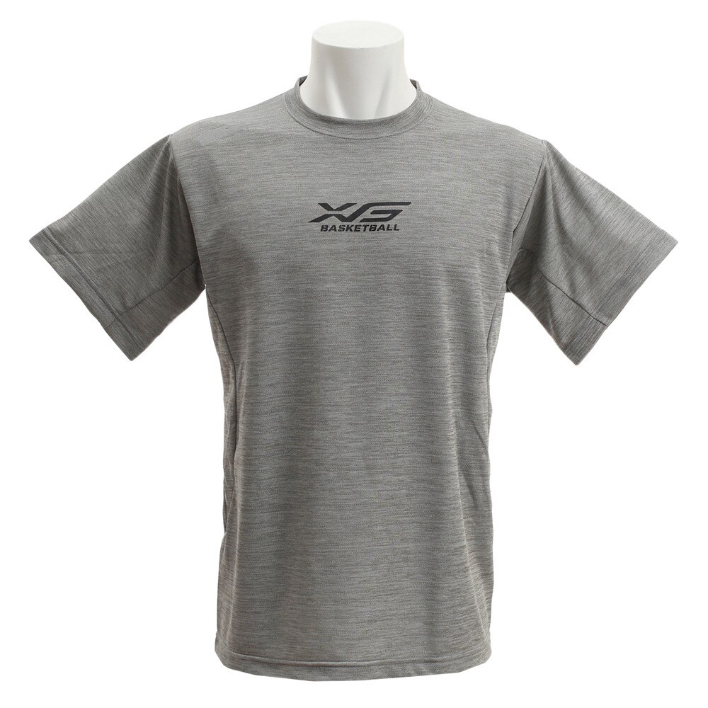 Ｔシャツ メンズ 半袖 ドライプラスW 吸汗速乾 バスケ グラフィック 751G9ES1001 GRY 【 バスケットボール ウェア 】