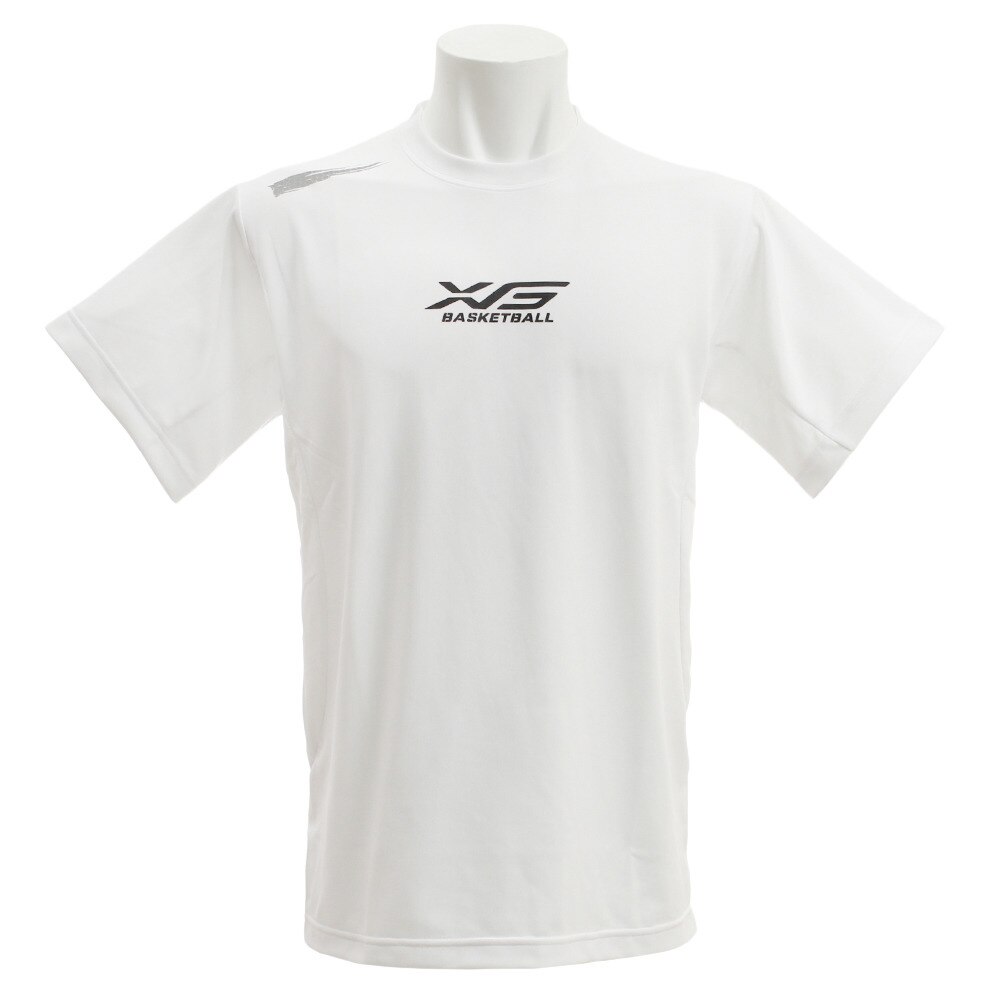 Ｔシャツ メンズ 半袖 ドライプラスW 吸汗速乾 バスケ グラフィック 751G9ES1001 WHT 【 バスケットボール ウェア 】