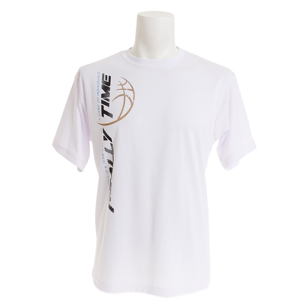  Tシャツ メンズ 半袖 ドライプラス 吸汗速乾 751G9CD1028 WHT 【 バスケットボール ウェア 】