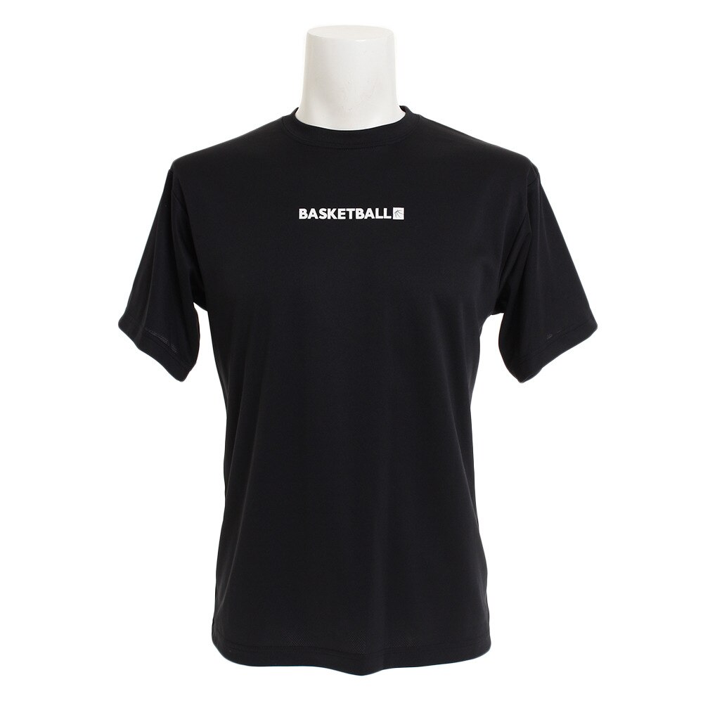  Tシャツ メンズ 半袖 ドライプラス 吸汗速乾 751G9CD1031 BLK 【 バスケットボール ウェア 】