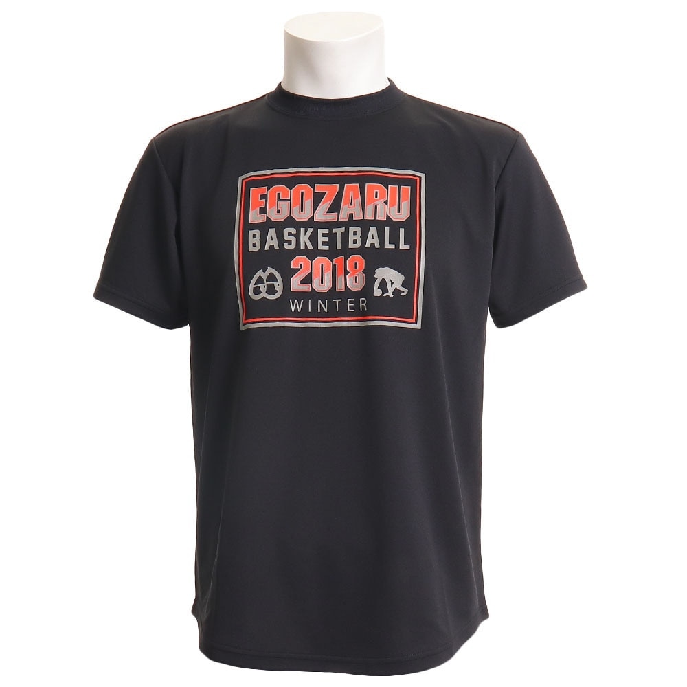 【多少の傷汚れありの為大奉仕】Tシャツ メンズ 半袖 WINTER 2018 A EZST-18WA-012 【 バスケットボール ウェア 】