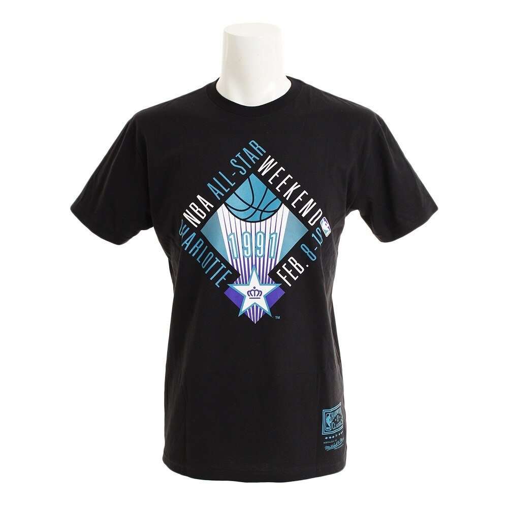 Tシャツ メンズ 半袖 91ALL STAR BMLTMM18369ASGBLACK 【 バスケットボール ウェア 】