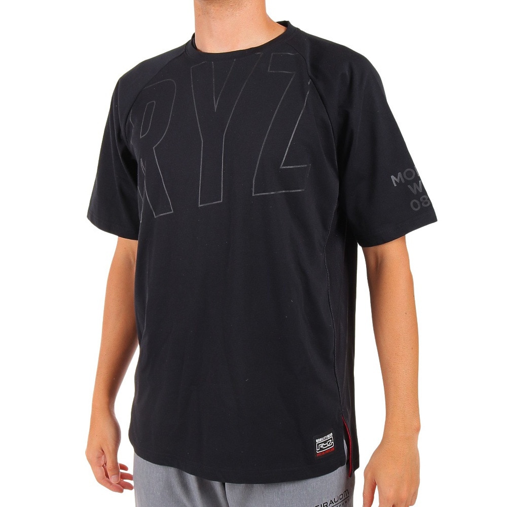 Tシャツ メンズ 半袖 SCRIPT 751R9CD1058 BLK バスケットボールウェア