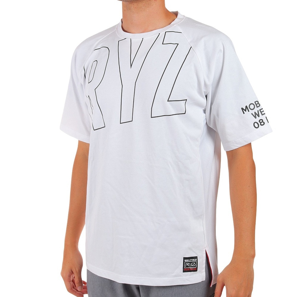 Tシャツ メンズ 半袖 SCRIPT 751R9CD1058 WHT バスケットボールウェア