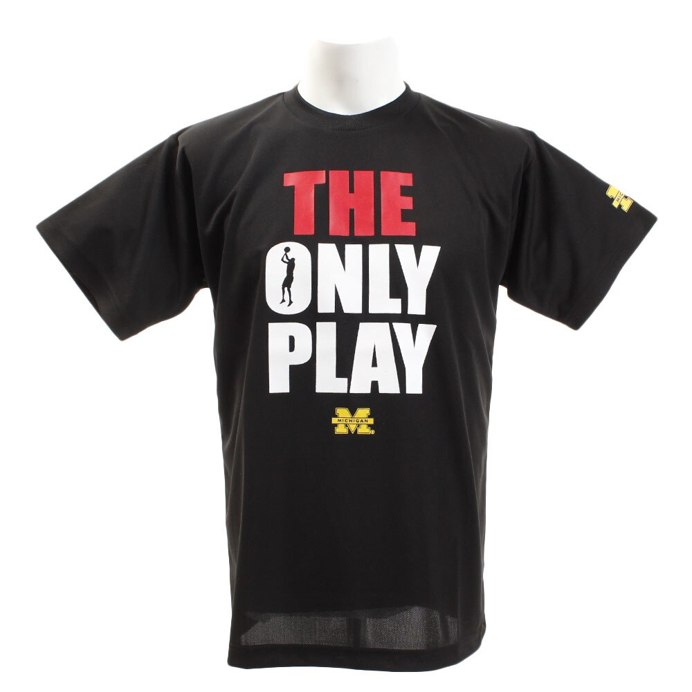 Ｔシャツ メンズ 半袖 カレッジバスケ ミシガン大学 【 バスケットボール ウェア 】