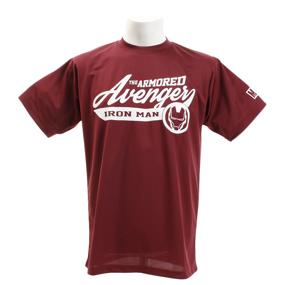 MARVEL Ｔシャツ メンズ 半袖 プラクティスシャツ アイアンマン DS0192002 【 バスケットボール ウェア 】