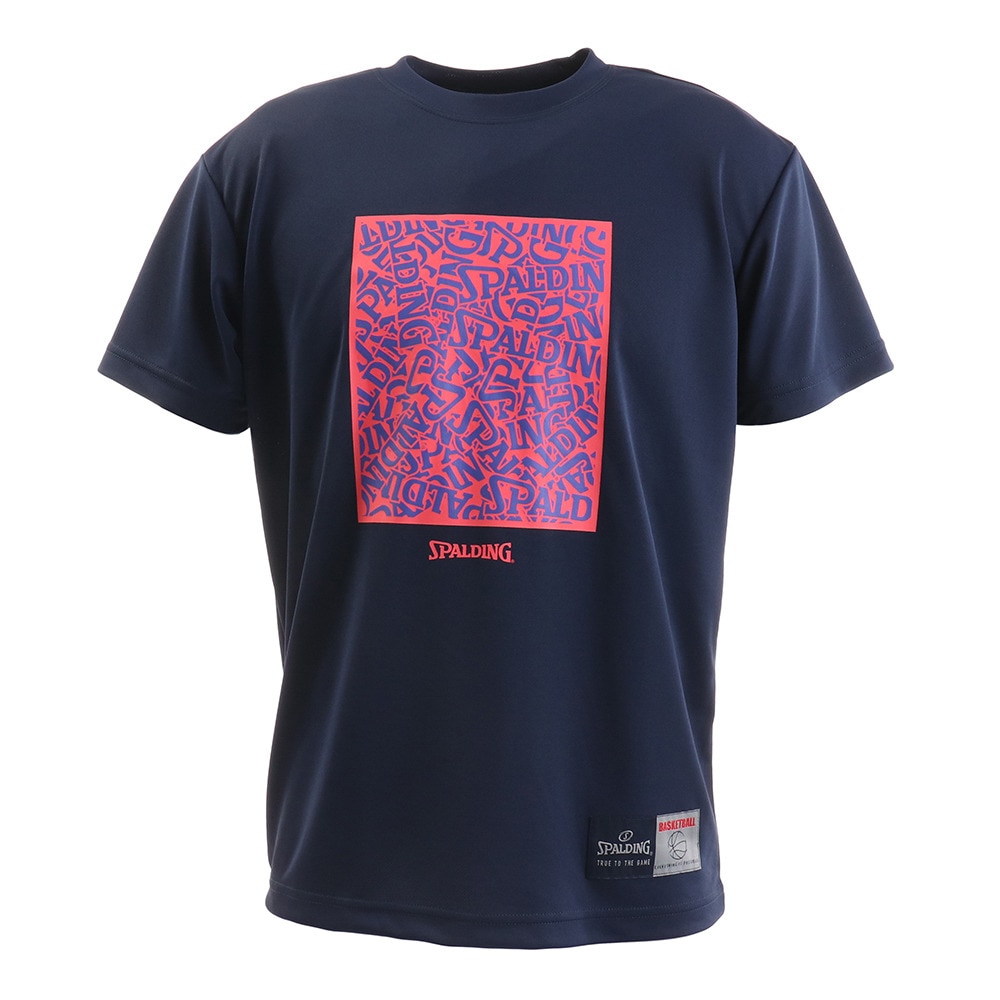 【多少の傷汚れありの為大奉仕】Tシャツ メンズ 半袖 SMT193010nv 【 バスケットボール ウェア 】
