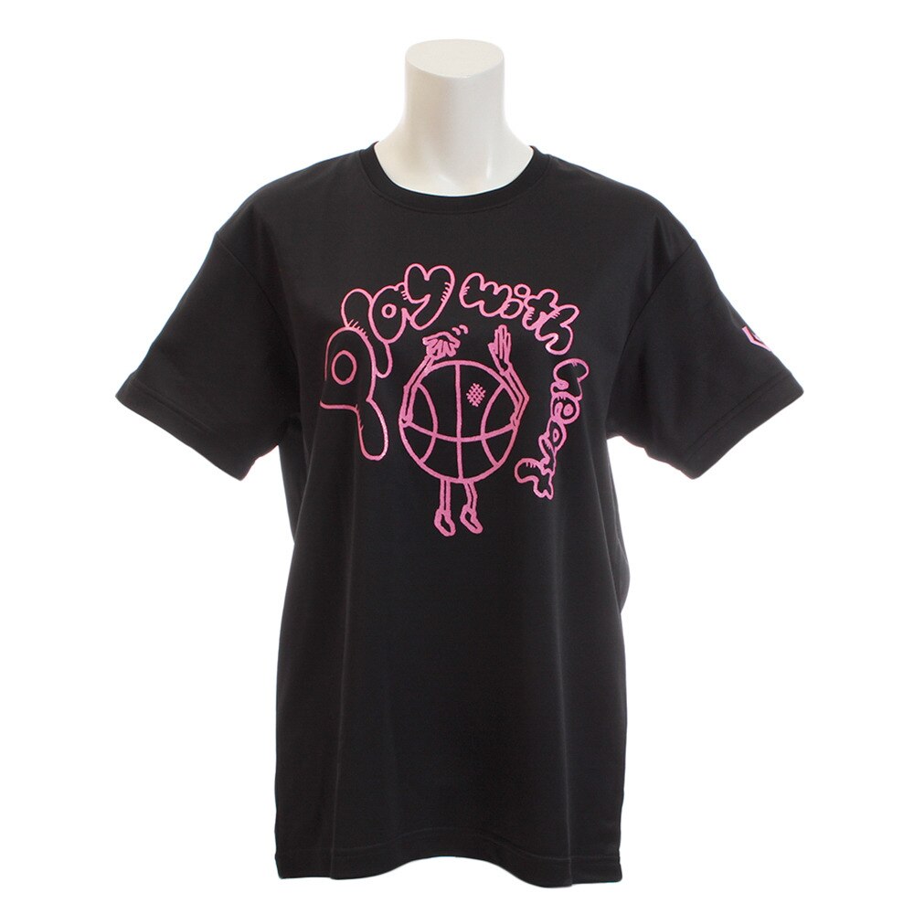 【多少の傷汚れありの為大奉仕】Ｔシャツ レディース 半袖 プリント CB391306-1900 【 バスケットボール ウェア 】