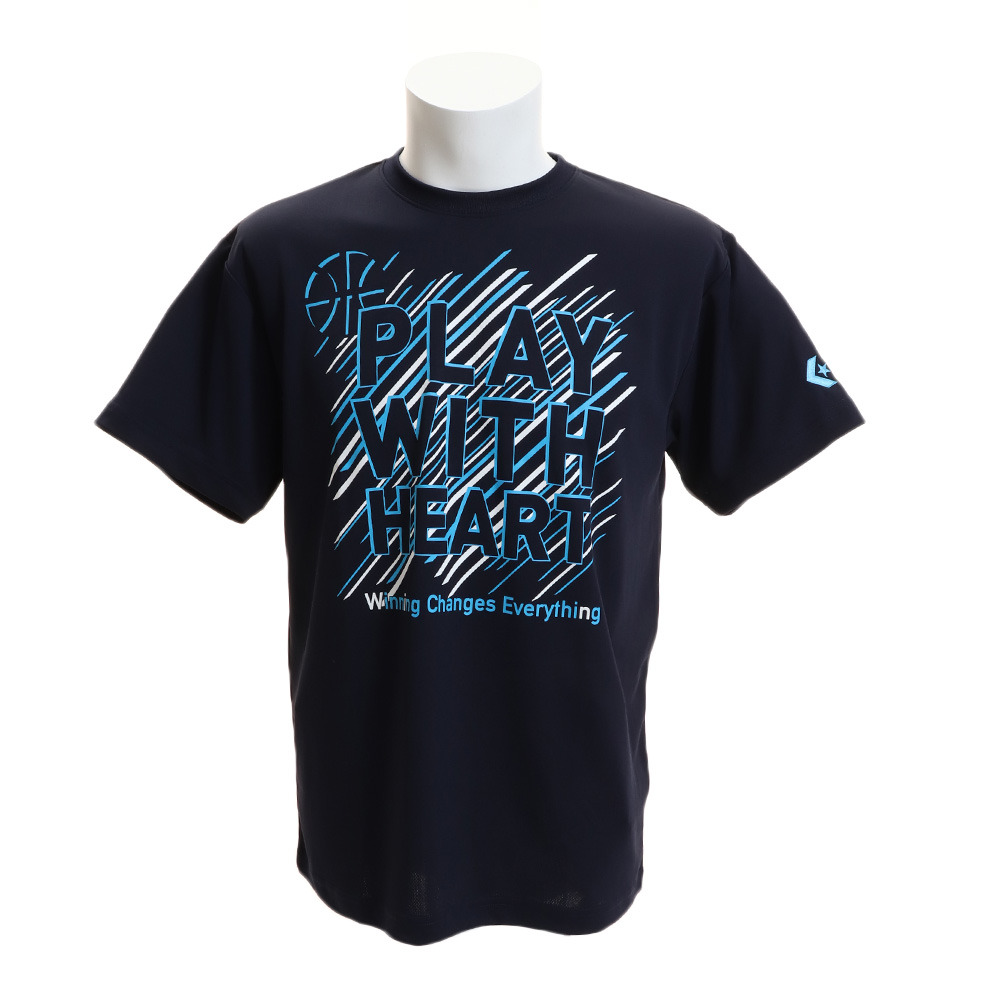 Ｔシャツ メンズ 半袖 プリント CB292312-2900 【 バスケットボール ウェア 】