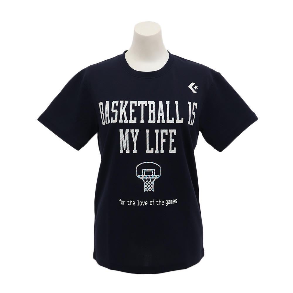 Ｔシャツ レディース 半袖 プリント CB392301-2900 【 バスケットボール ウェア 】