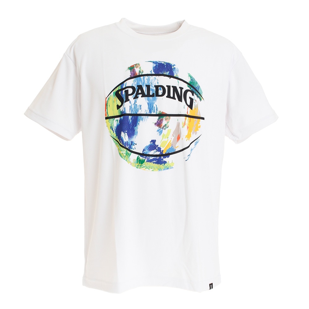 Tシャツ メンズ 半袖 マーブルボール SMT191200WM 【 バスケットボール ウェア 】