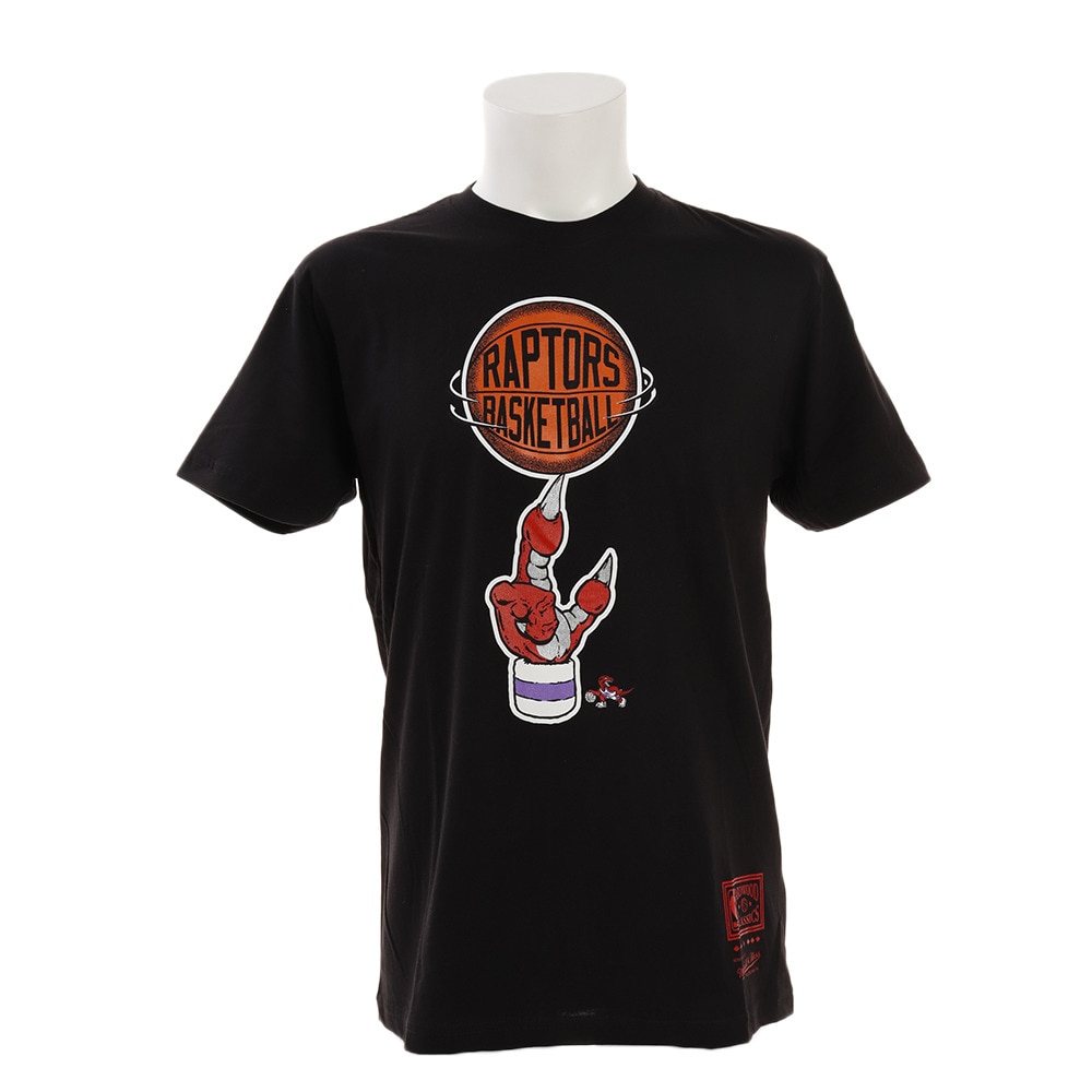 Ｔシャツ メンズ 半袖 PLAYOFF ラプターズ BMTRCW19157-TRABLCK 【 バスケットボール ウェア 】