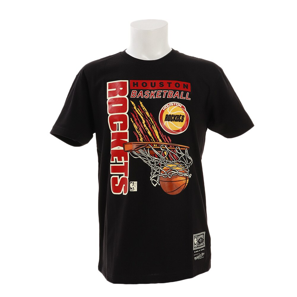 Tシャツ メンズ 半袖 PLAYOFF ロケッツ BMTRCW19165-HROBLCK 【 バスケットボール ウェア 】