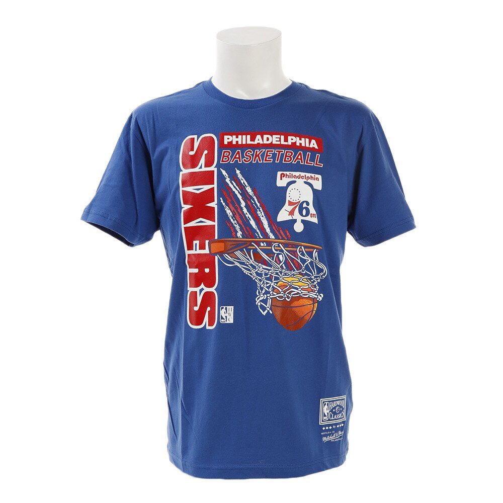 Tシャツ メンズ 半袖 PLAYOFF 76 BMTRCW19165-P76ROYA 【 バスケットボール ウェア 】