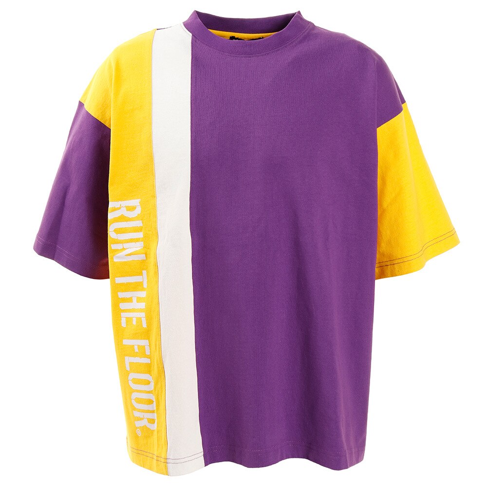 Ｔシャツ メンズ 半袖 カラーブロック 4001950596 【 バスケットボール ウェア 】