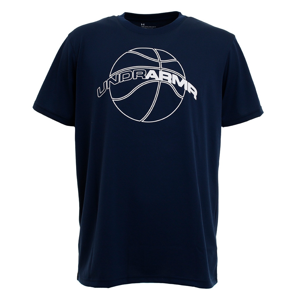 Tシャツ メンズ 半袖 ベースライン テック 1353625 ADY BK 【 バスケットボール ウェア 】