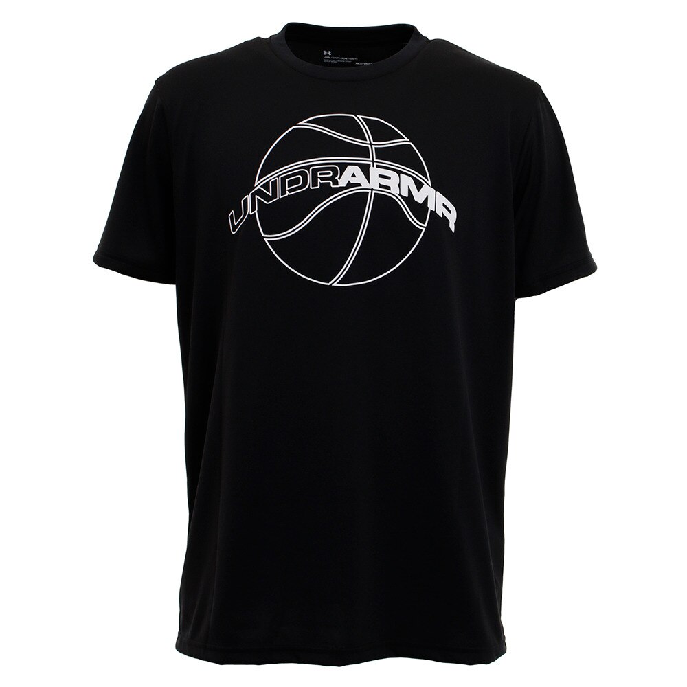  Tシャツ メンズ 半袖 ベースライン テック 1353625 BLK BK 【 バスケットボール ウェア 】