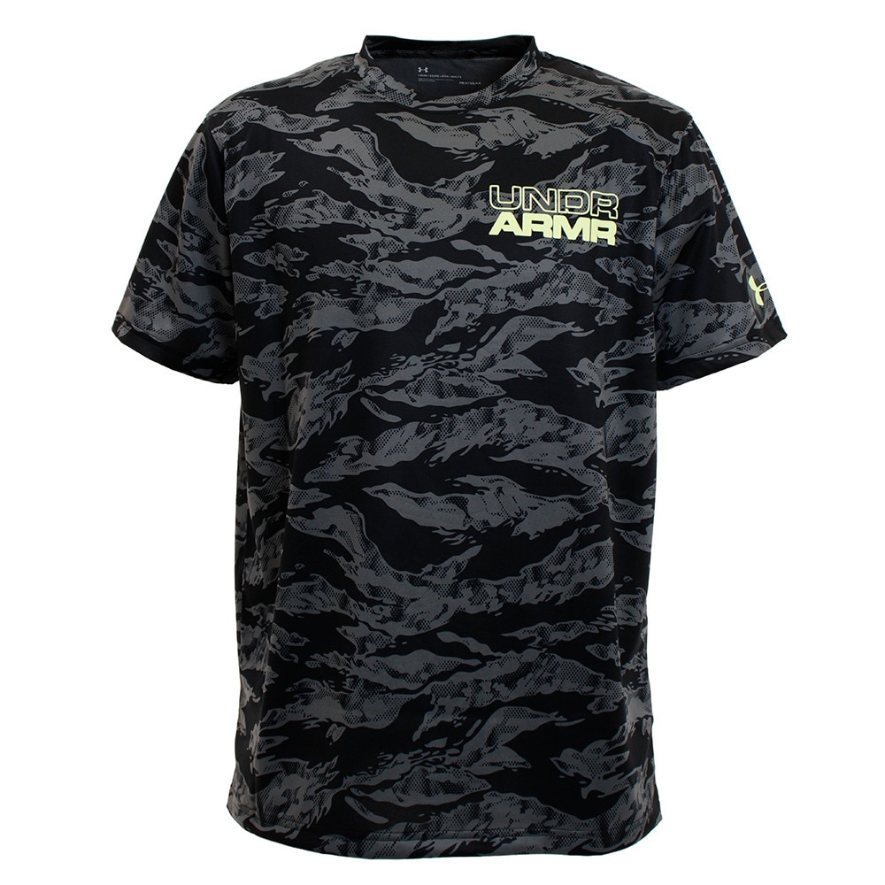 Tシャツ メンズ 半袖 ベースライン テック カモ 1353628 BLK/XRY BK 【 バスケットボール ウェア 】