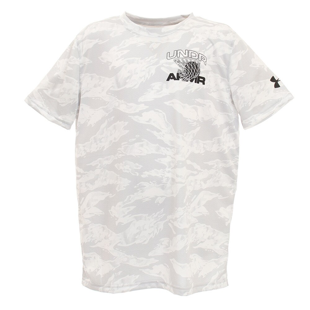  Ｔシャツ ジュニア 半袖 ベースライン テック 1355200 HGY BK 【 バスケットボール ウェア 】