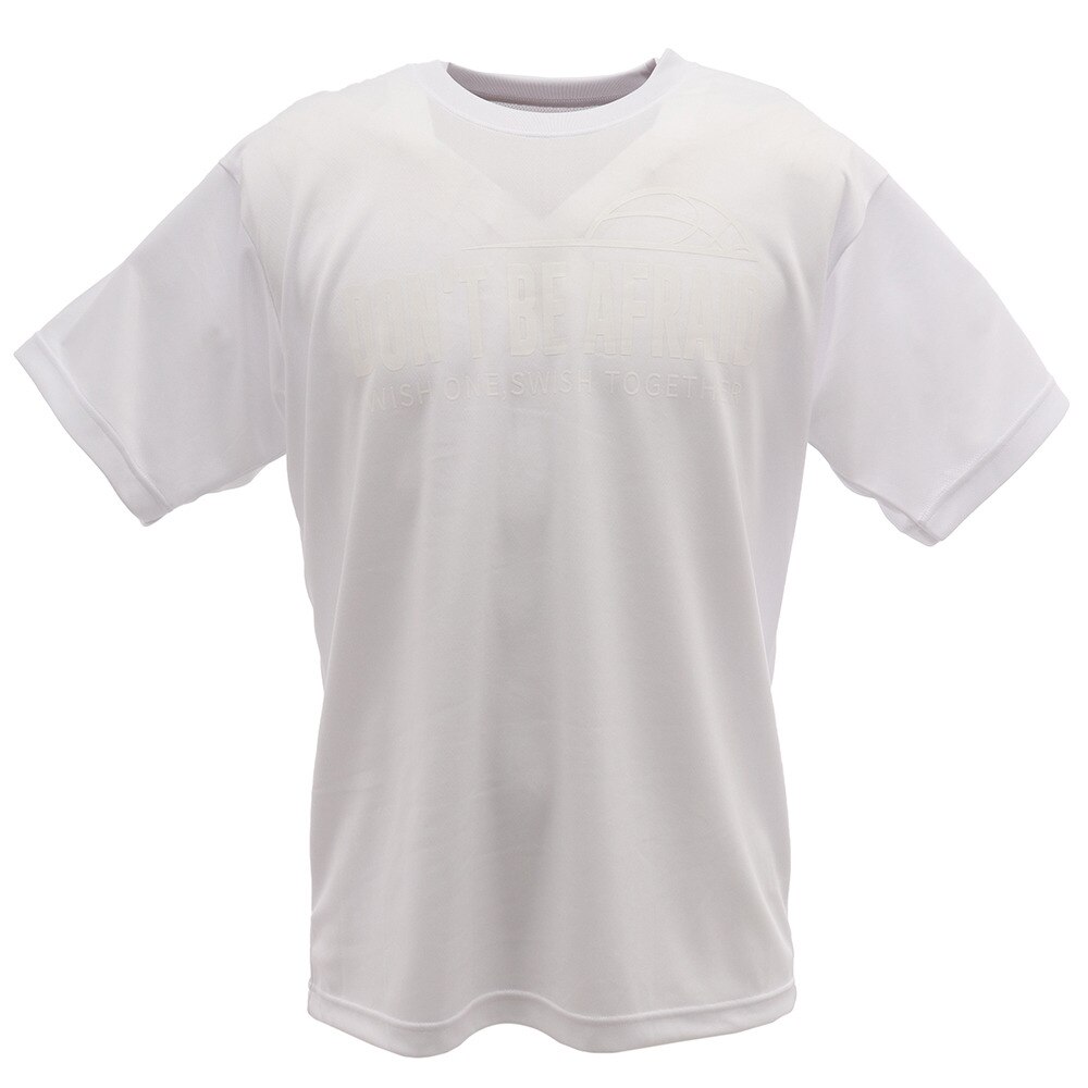 Ｔシャツ メンズ 半袖 DEO PARTS Dont be afraid 751G0ES8215 WHT 【 バスケットボール ウェア 】
