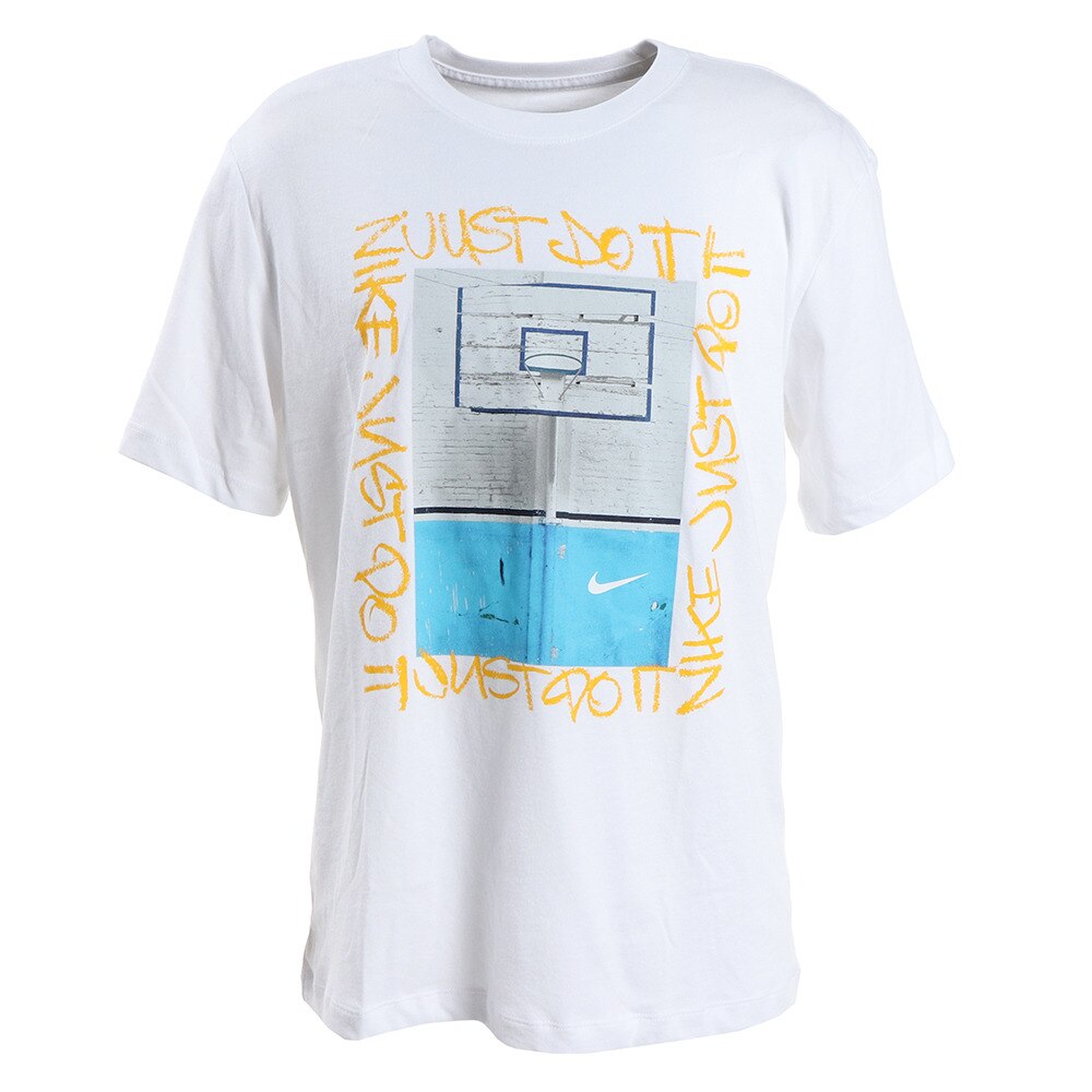 Tシャツ 半袖 フープ フォト CD1289-100 【 バスケットボール ウェア 】