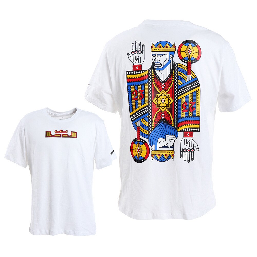 Tシャツ 半袖 Lbj ロゴ Cd1319 100 バスケットボール ウェア ナイキ スーパースポーツゼビオ