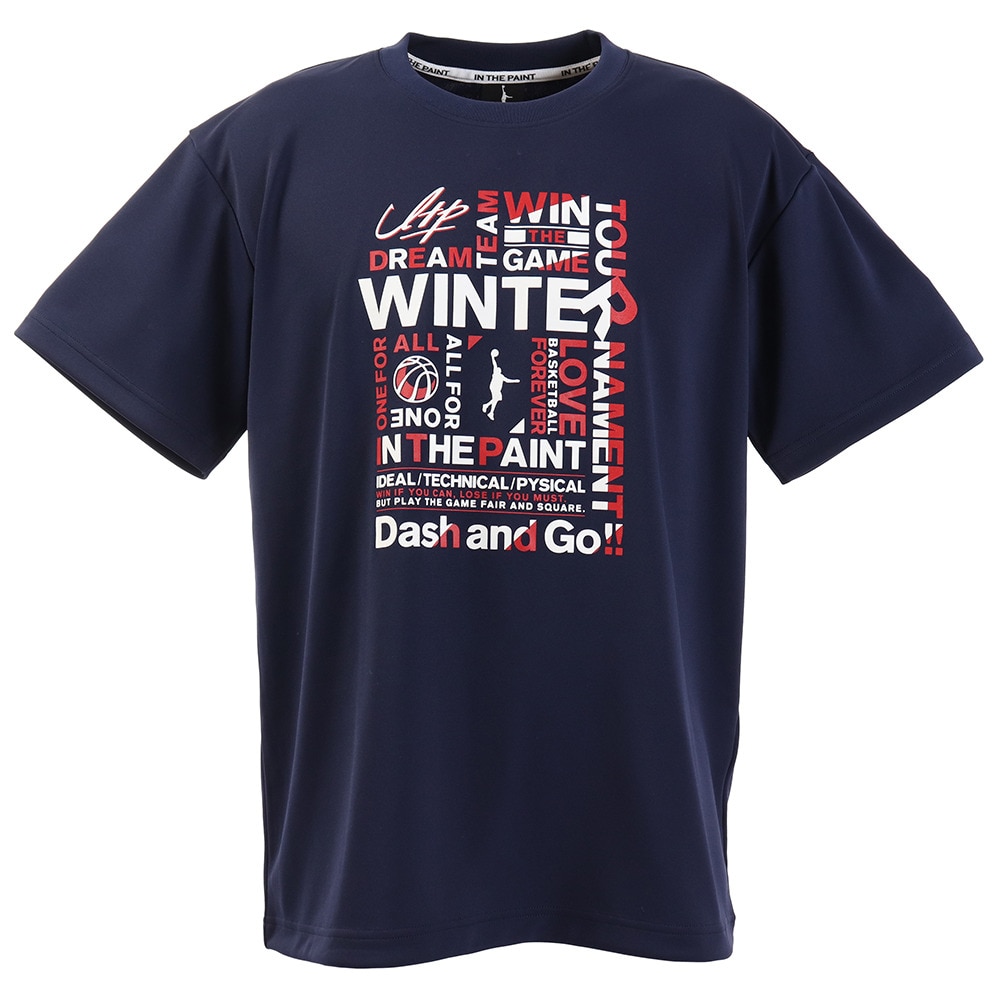 Tシャツ メンズ 半袖 XE2000-W-NVY 【 バスケットボール ウェア 】