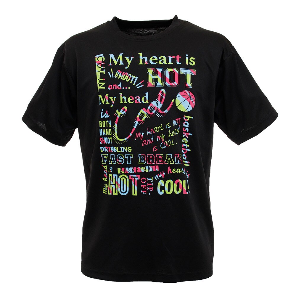  Ｔシャツ メンズ 半袖 751G0CD8229 BLK 【 バスケットボール ウェア 】