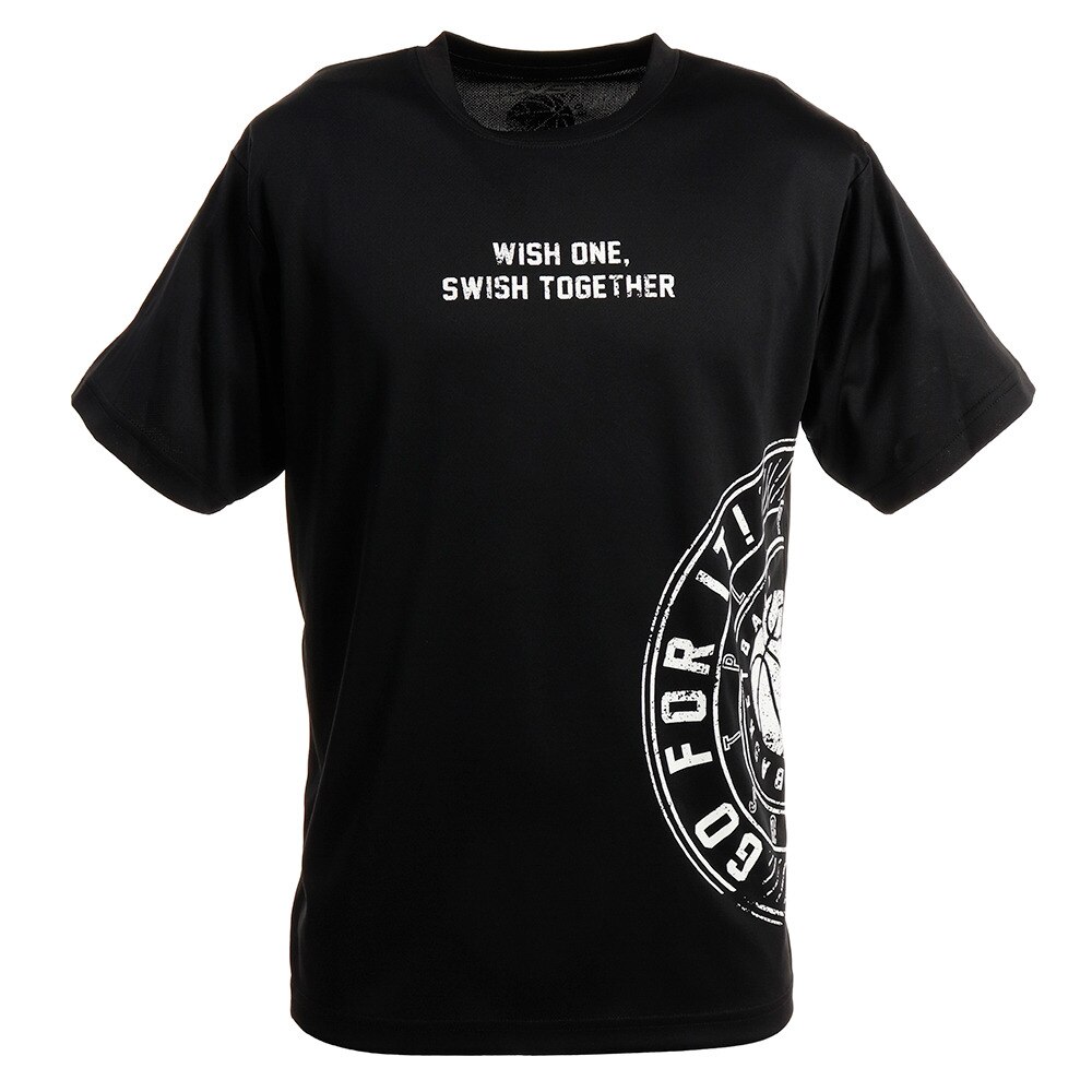 Ｔシャツ メンズ 半袖 GO FOR IT! 751G0CD8230 BLK 【 バスケットボール ウェア 】
