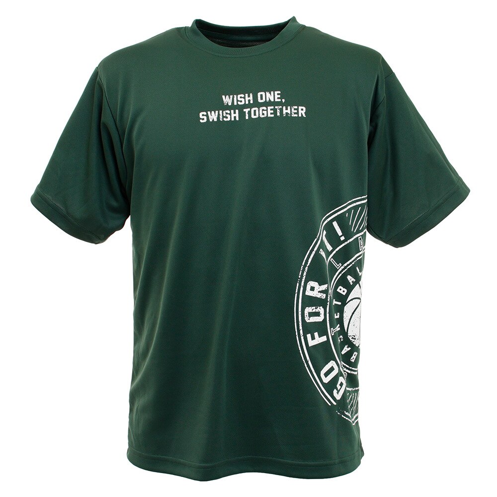 Ｔシャツ メンズ 半袖 751G0CD8230 DGRN 【 バスケットボール ウェア 】