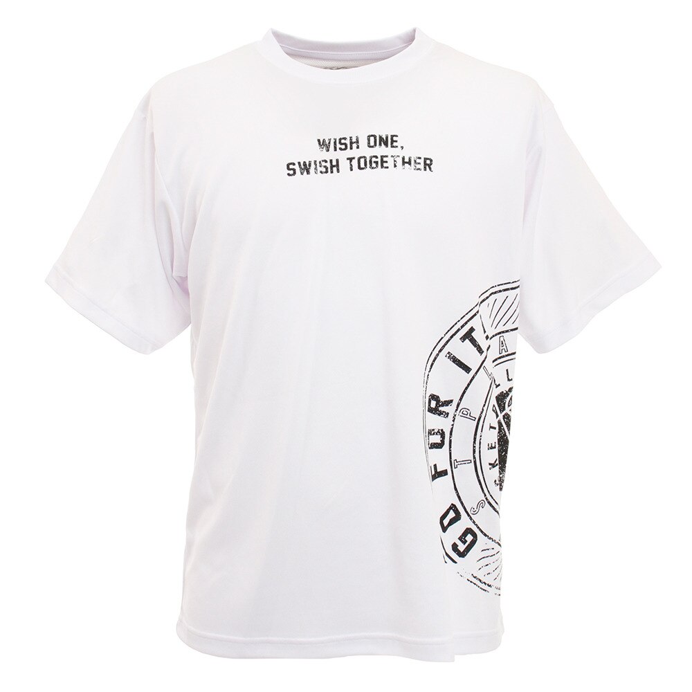 Ｔシャツ メンズ 半袖 751G0CD8230 WHT 【 バスケットボール ウェア 】