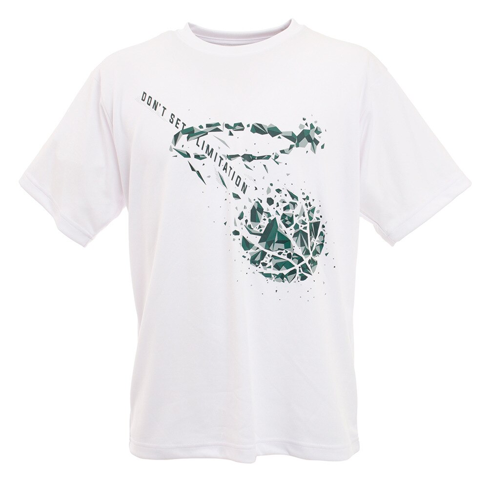 Ｔシャツ メンズ 半袖 751G0CD8232 WHT 【 バスケットボール ウェア 】