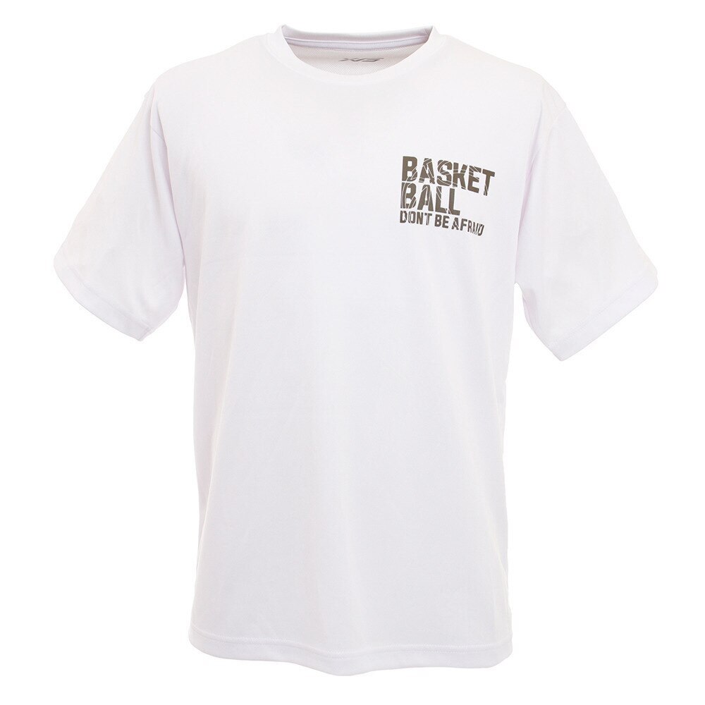 Ｔシャツ メンズ 半袖 751G0CD8234 WHT 【 バスケットボール ウェア 】