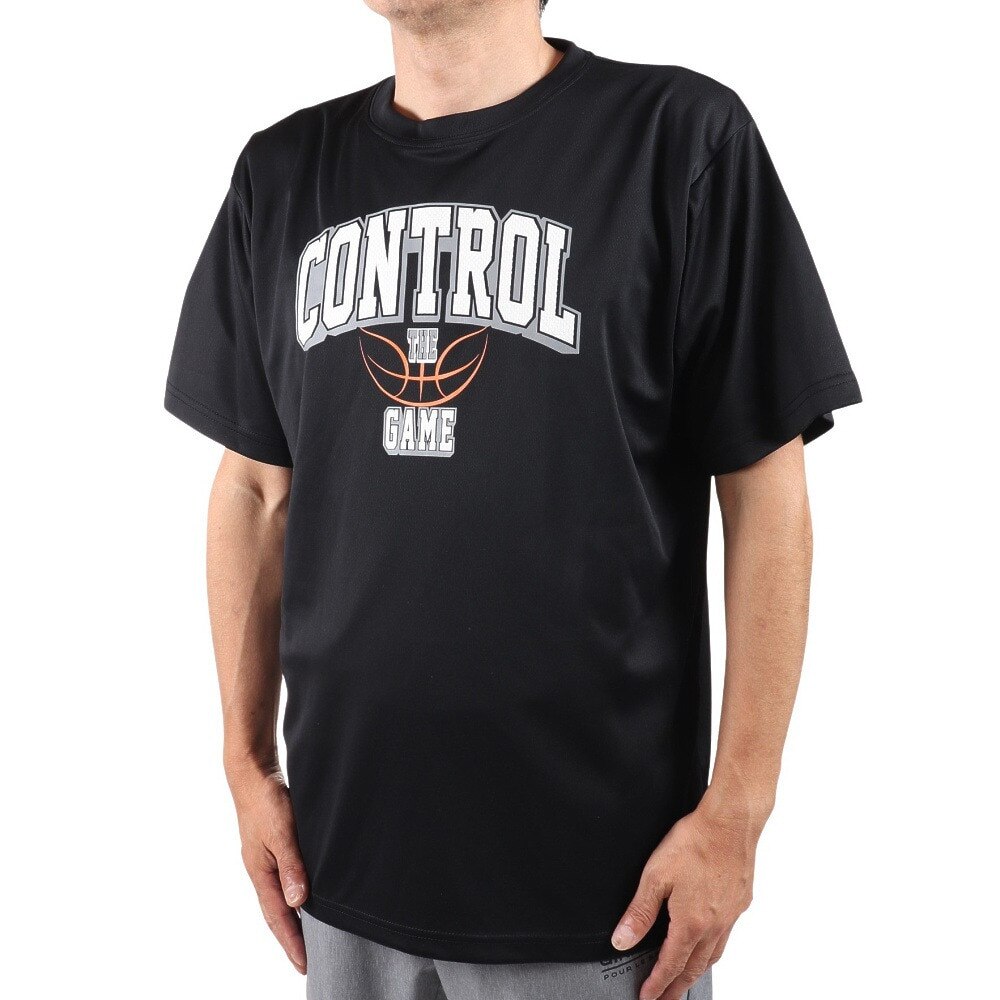 Ｔシャツ メンズ 半袖 751G0CD8236 BLK 【 バスケットボール ウェア 】