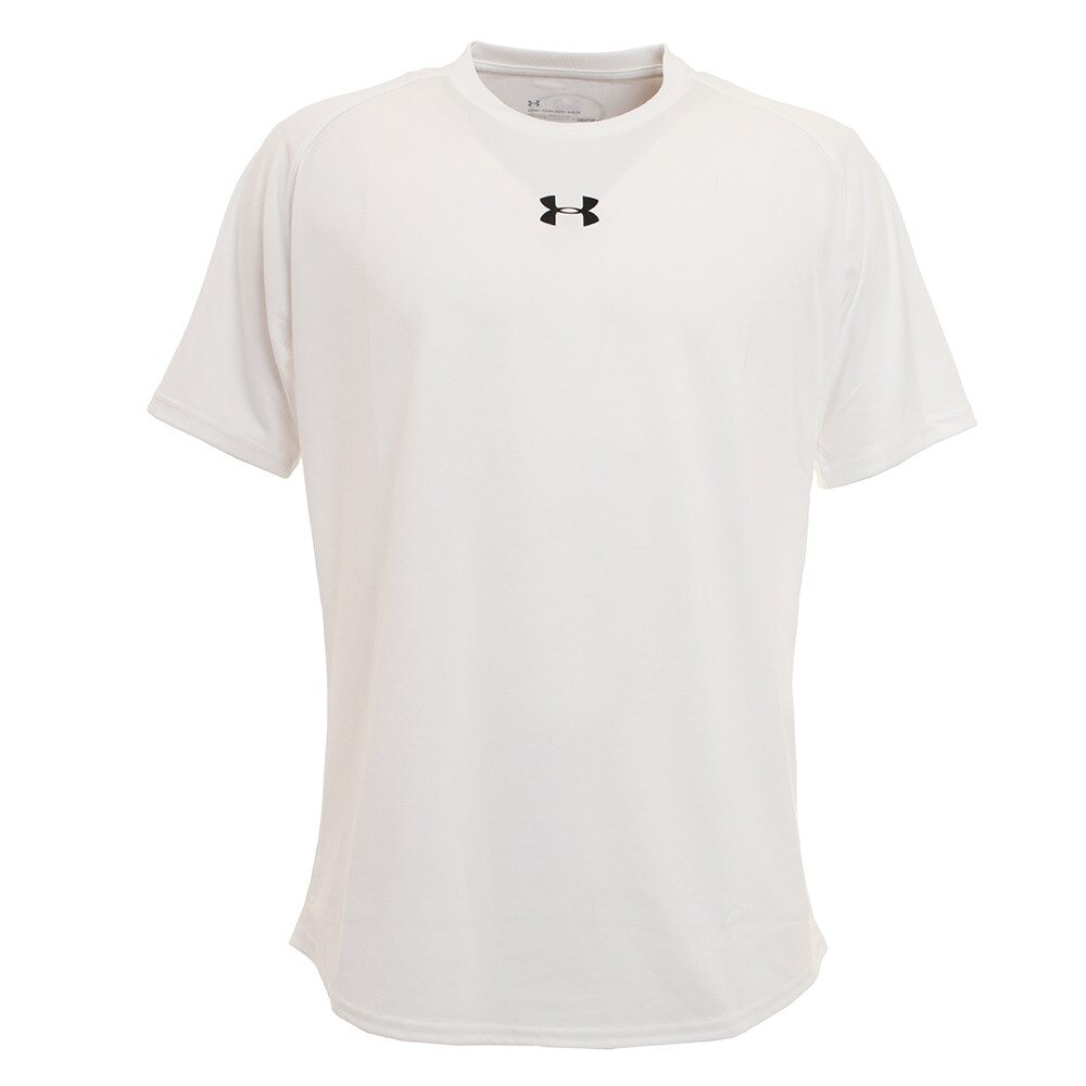 Tシャツ メンズ 半袖 ロングショット 1.5 1359632 WHT BK バスケットボール ウェア｜アンダーアーマー - ヴィクトリア