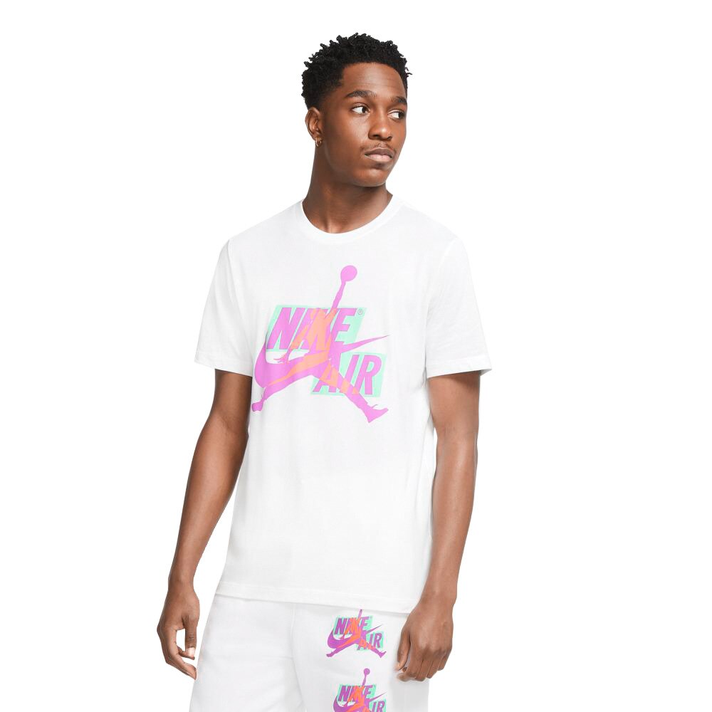  ジャンプマン クラシック HBR 半袖クルーTシャツ CU9571-101 【バスケットボール ウェア Ｔシャツ 半袖 メンズ】
