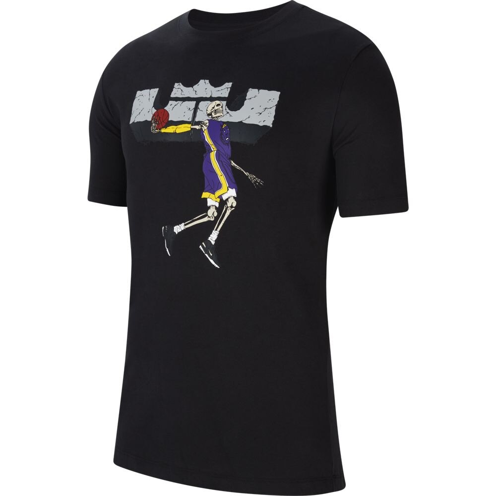  LBJ ロゴ 半袖Tシャツ CV1049-011 【バスケットボール ウェア Tシャツ 半袖 メンズ】