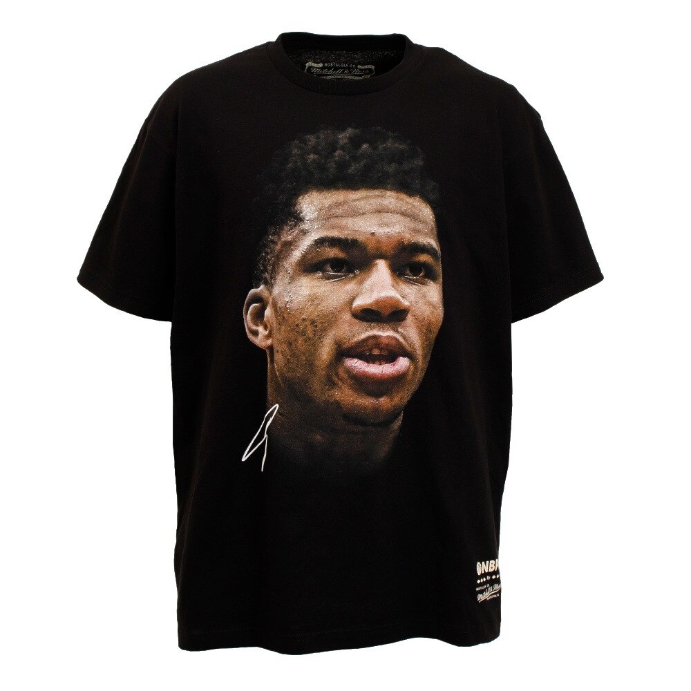  リアルビックフェイス 半袖Tシャツ BMTRMO19608-NBPBLCKGAN