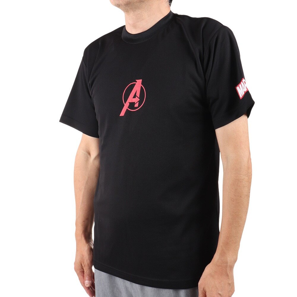  半袖Tシャツ アベンジャーズ DS0192018クロ