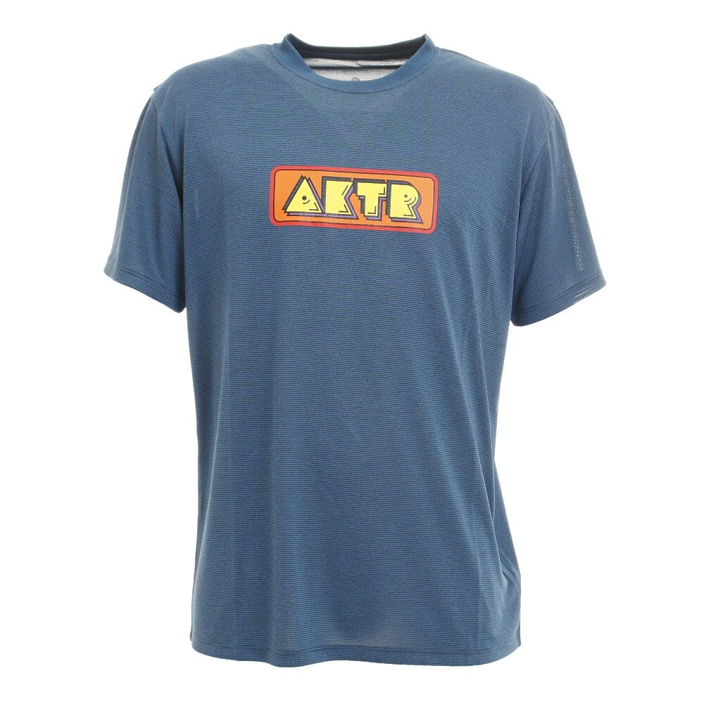  xPAC-MAN LOGO スポーツTシャツ 220-080005 NV