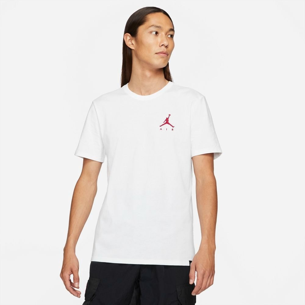 ジャンプマン エア EMBRD Tシャツ 半袖 AH5297-102 スポーツウェア バスケット 白 バスケットボールウェア