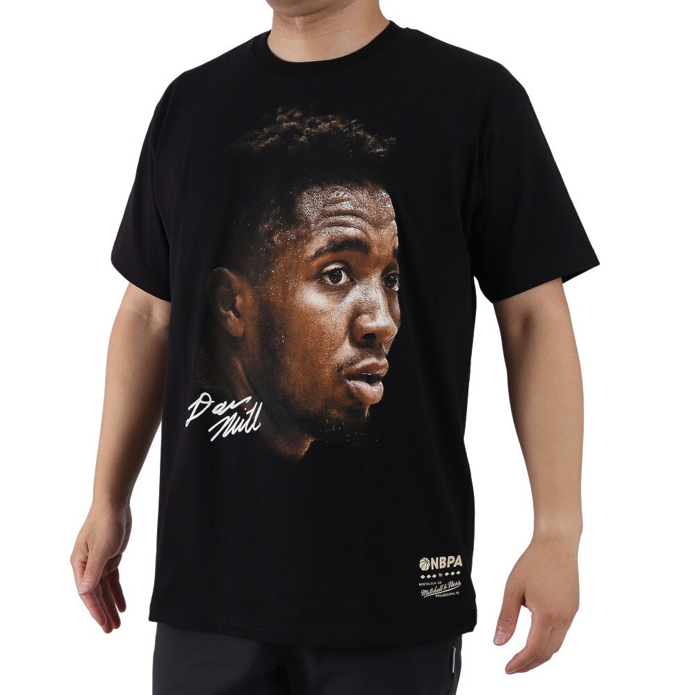  リアルビックフェイス 半袖Tシャツ BMTRMO19608-NBPBLCKDMI