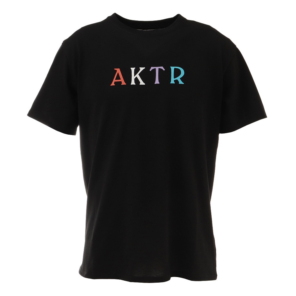  MULTI COLOR AKTR Tシャツ 121-007005 BK