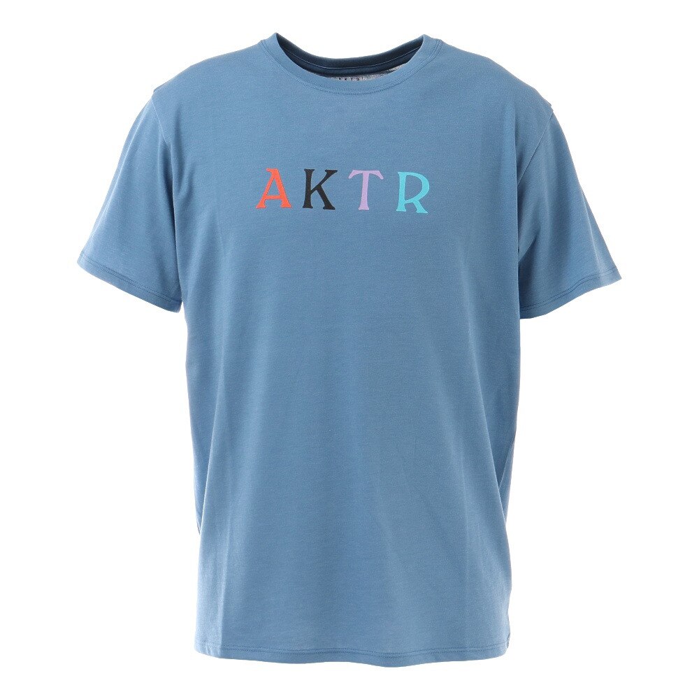  MULTI COLOR AKTR Tシャツ 121-007005 BL