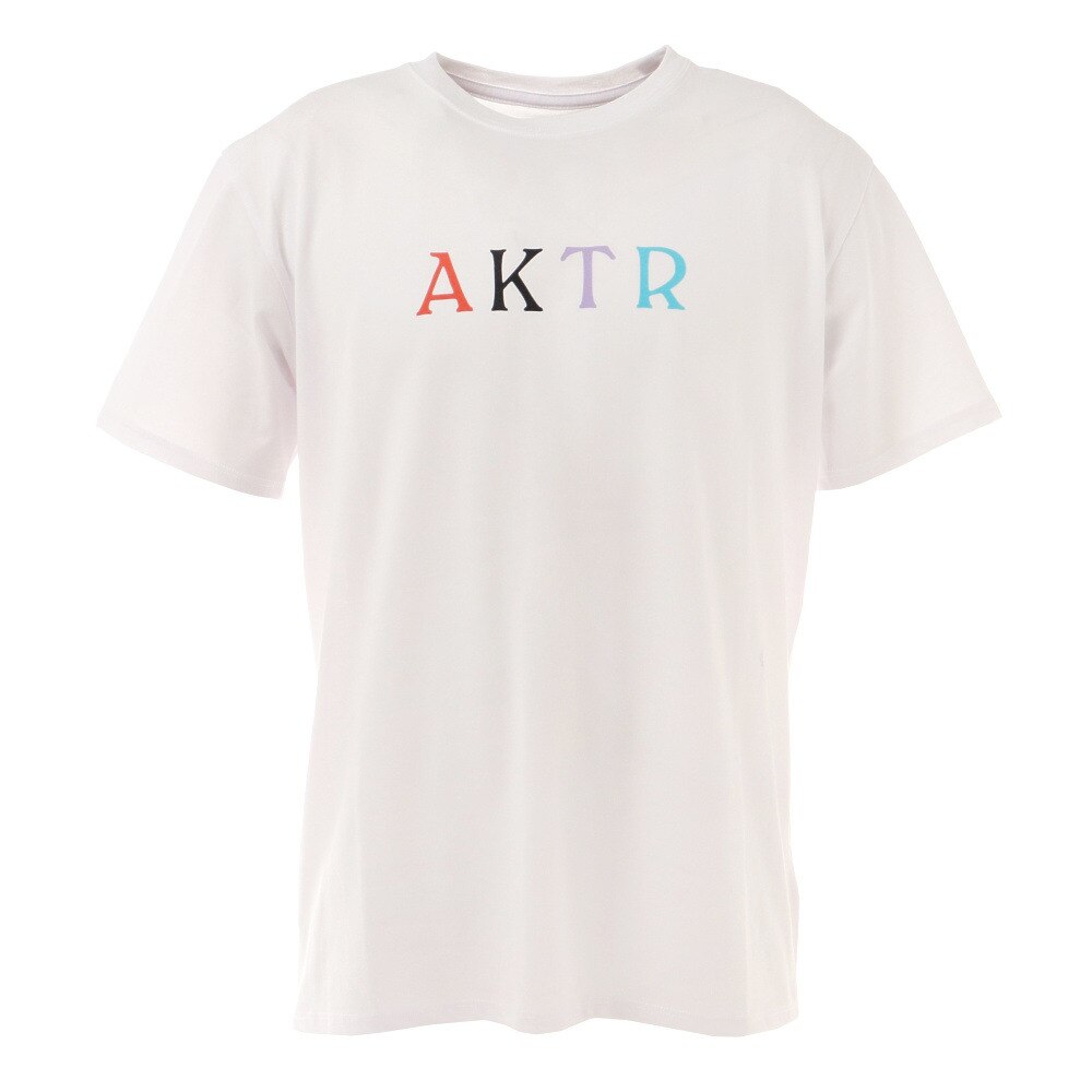 MULTI COLOR AKTR Tシャツ 121-007005 WH