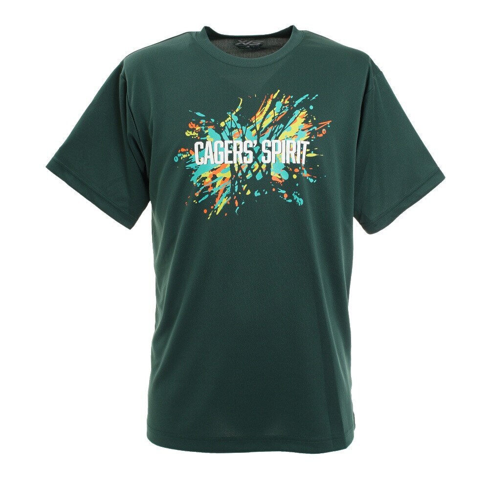 ドライプラス メッセージTシャツ 751G1ES4407 GRN
