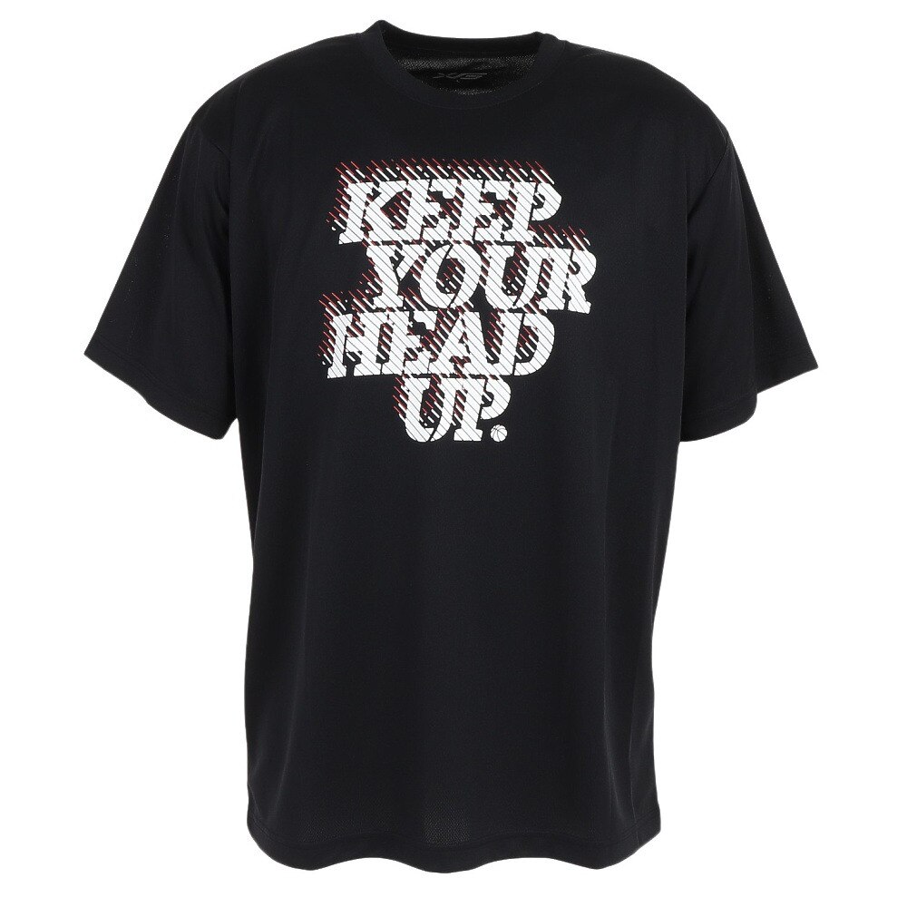  ドライプラス メッセージTシャツ 751G1ES4409 BLK
