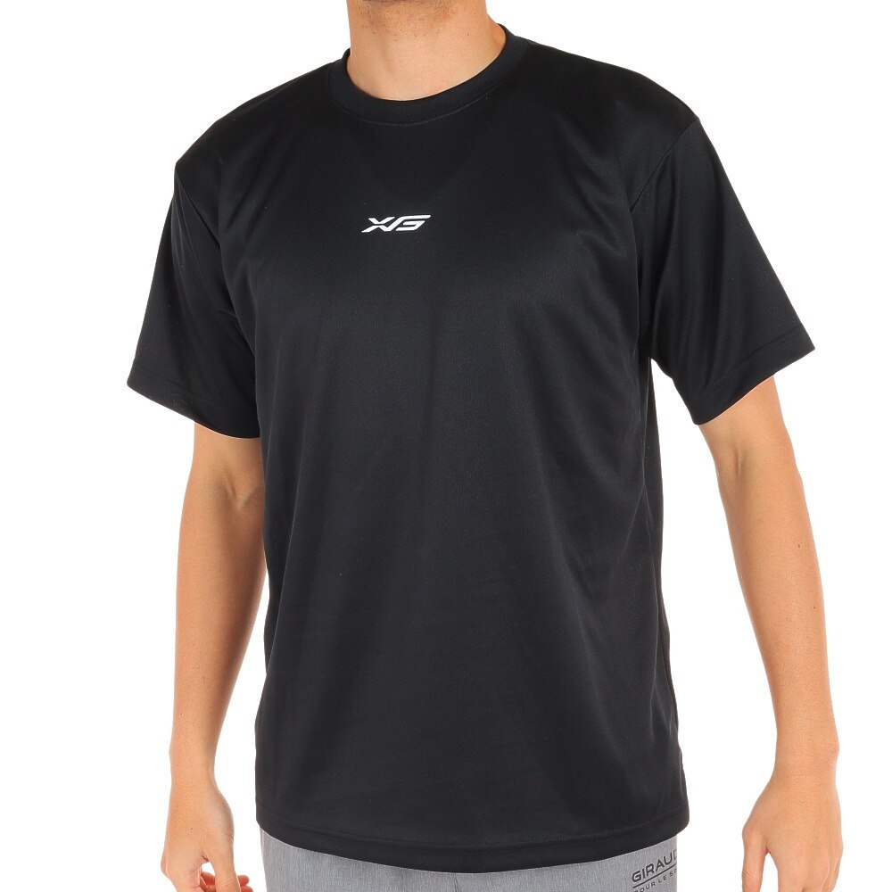 ドライプラス メッセージTシャツ 751G1ES4410 BLK